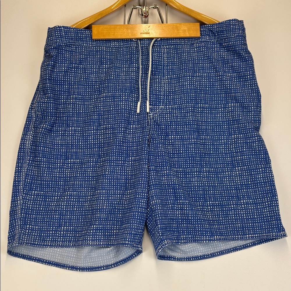 JOHNNIE-O Mens Swim Trunks Blue Size XXL 2XL